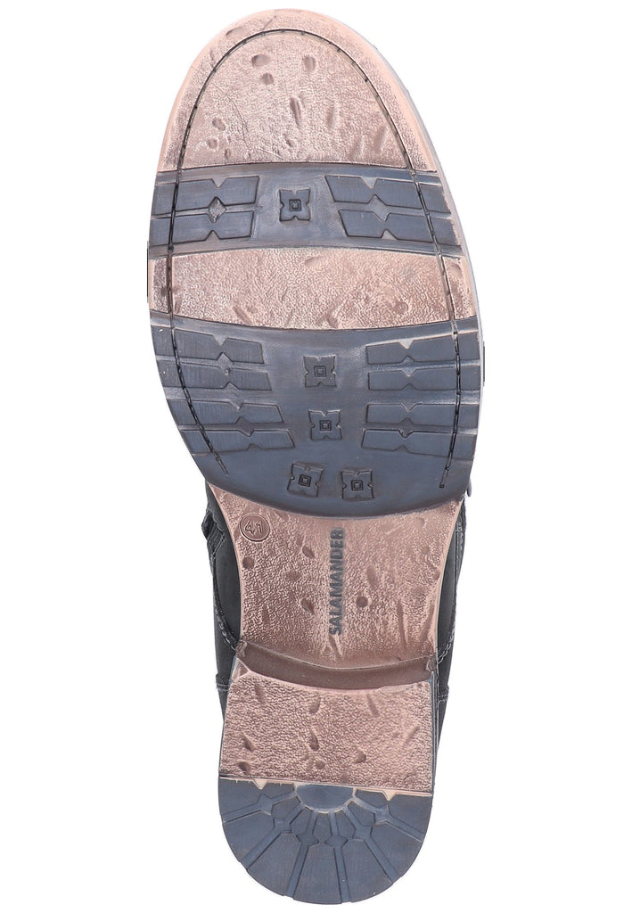 Salamander Stiefelette Leder Schwarz