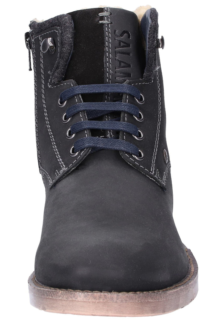 Salamander Stiefelette Leder Schwarz