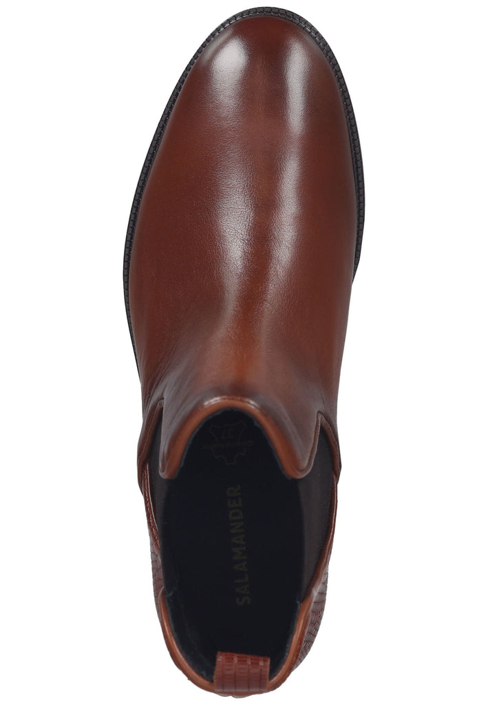 Salamander Stiefelette Leder/Textil Cognac