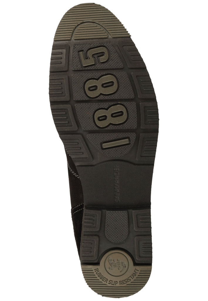 Salamander Stiefelette Nubukleder Schwarz