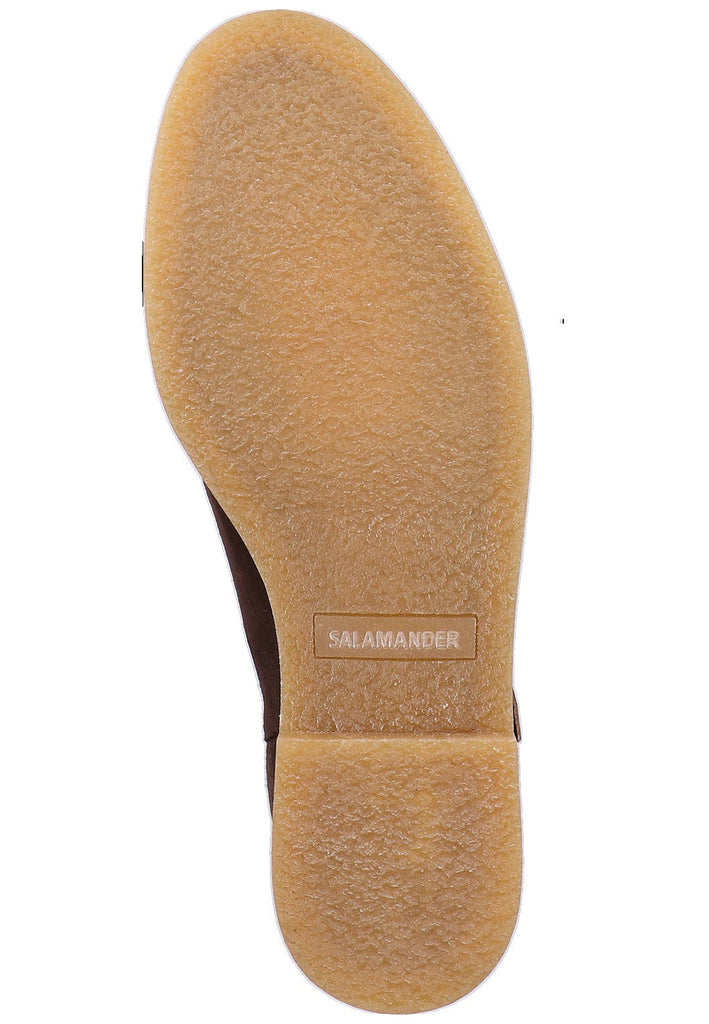 Salamander Stiefelette Veloursleder Braun