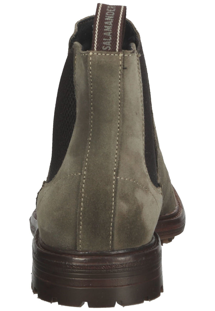Salamander Stiefelette Veloursleder Grau