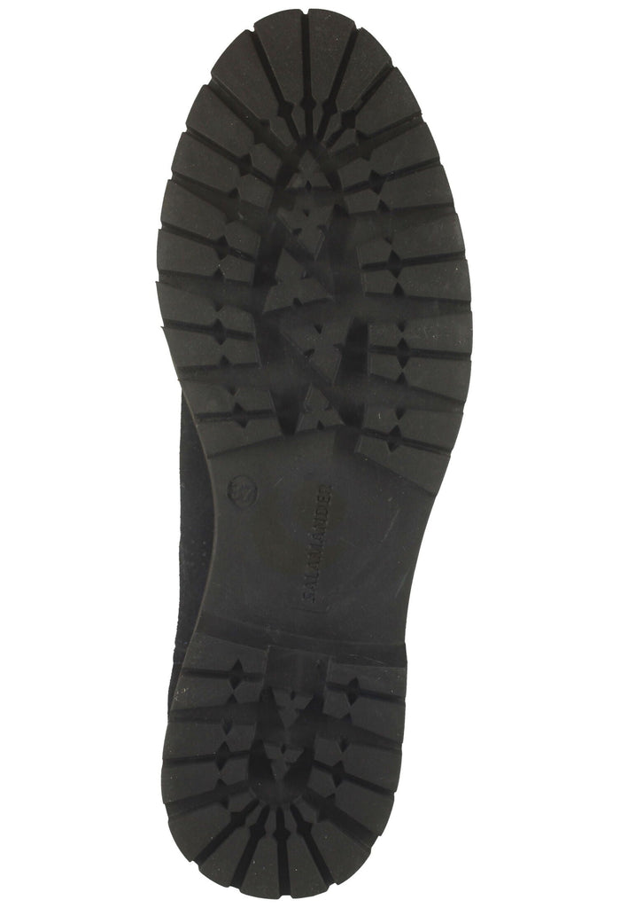 Salamander Stiefelette Veloursleder/Textil Navy Warmfutter