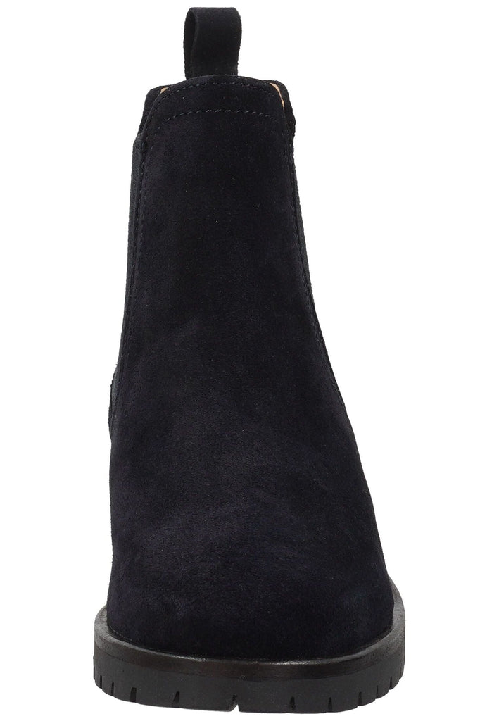 Salamander Stiefelette Veloursleder/Textil Navy Warmfutter