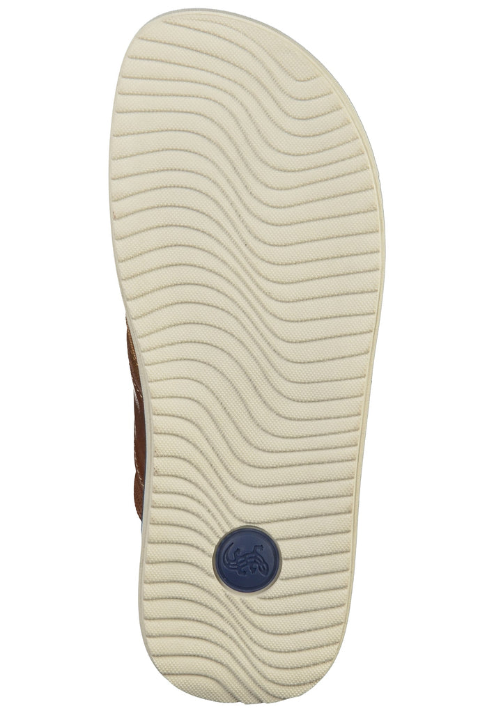 Salamander Zehensteg Leder/Textil Braun