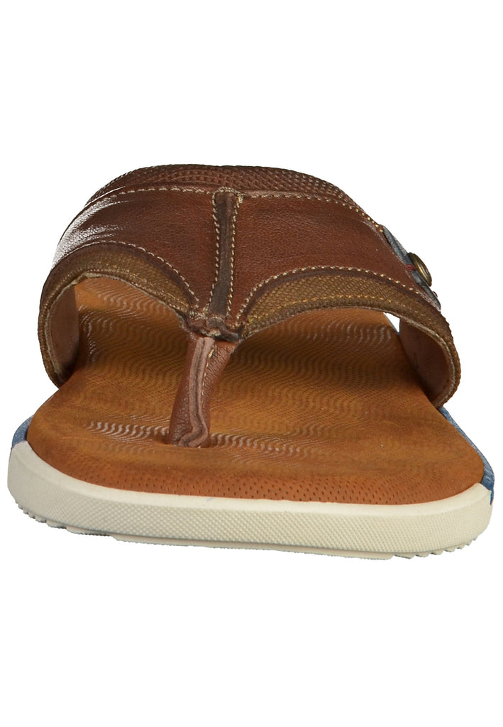 Salamander Zehensteg Leder/Textil Braun