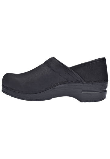 Clogs Sanita Clogs Leder Schwarz