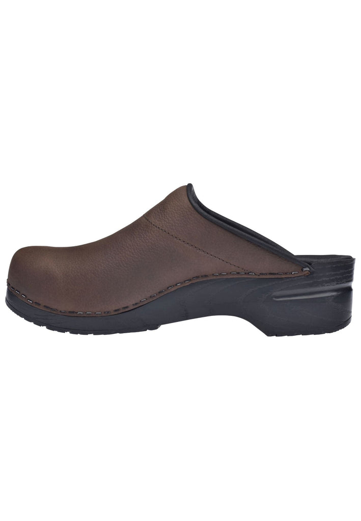 Pantoletten Sanita Pantoletten Leder Braun