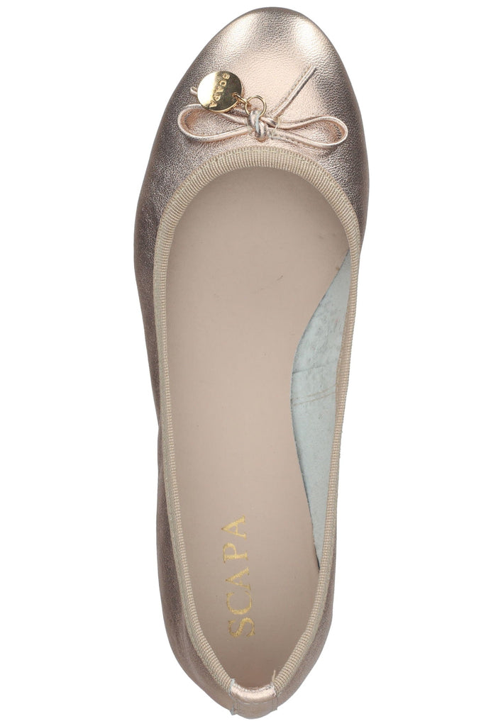 Scapa Ballerinas Leder Beige