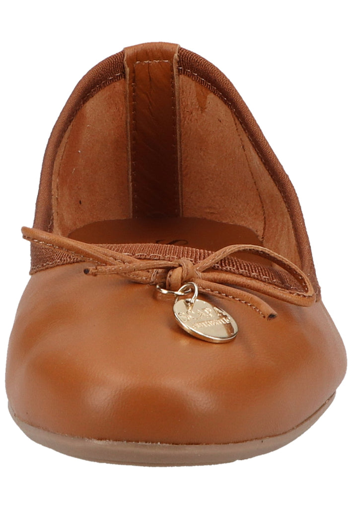 Scapa Ballerinas Leder Cognac