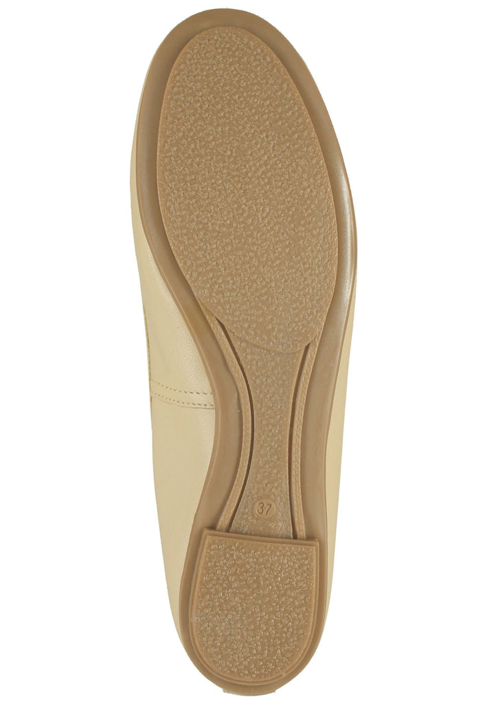 Scapa Ballerinas Leder Hellbeige