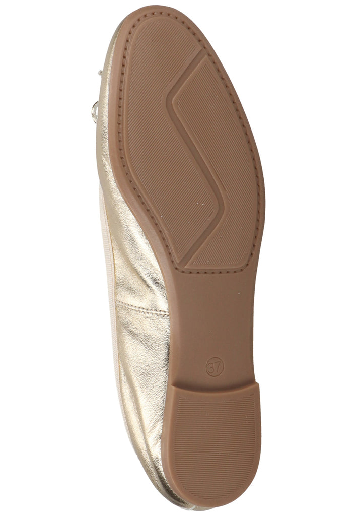 Scapa Ballerinas Leder Platin