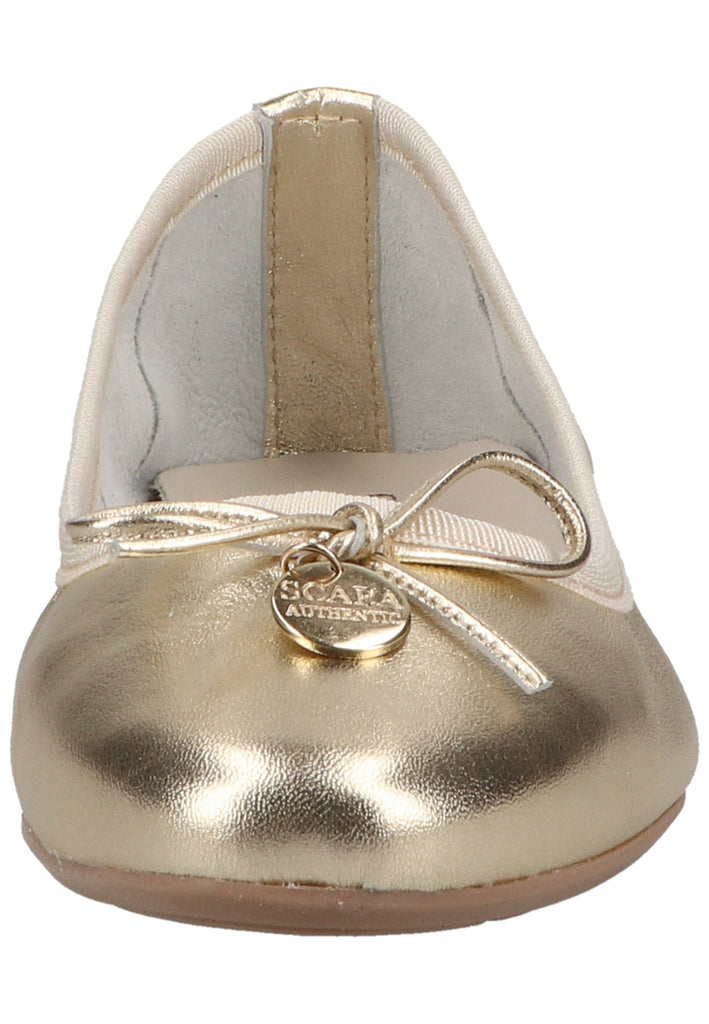 Scapa Ballerinas Leder Platin