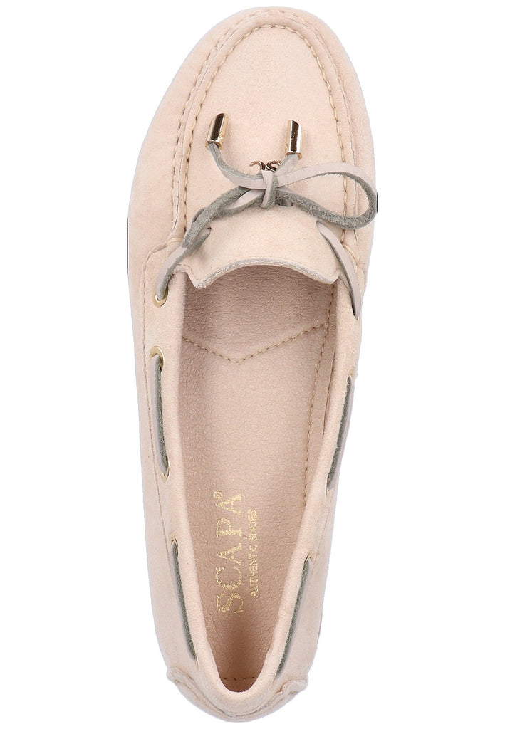 Scapa Mokassin Leder Beige