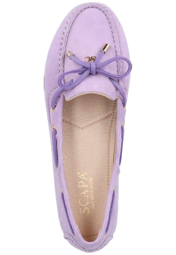 Scapa Mokassin Leder Blau