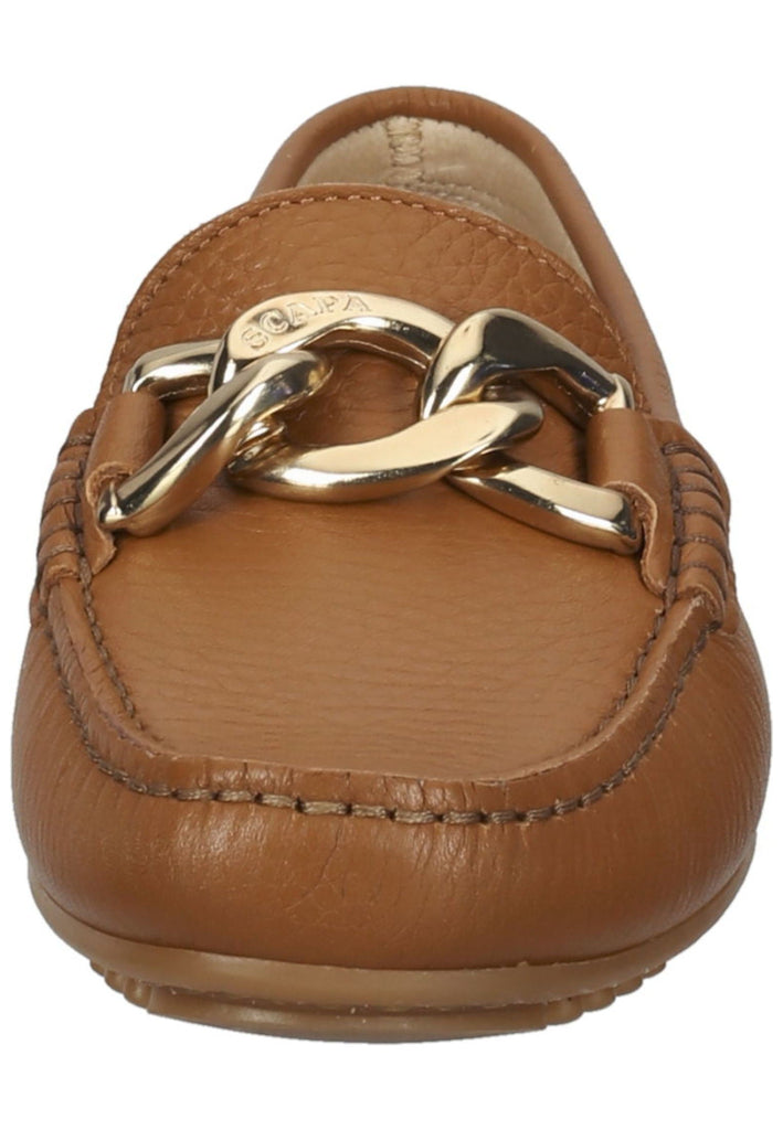 Scapa Mokassin Leder Cuoio