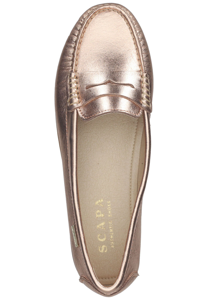 Scapa Mokassin Leder Nude