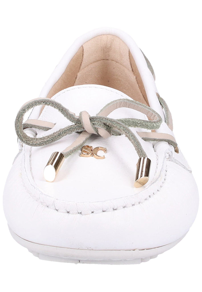 Scapa Mokassin Leder Weiß