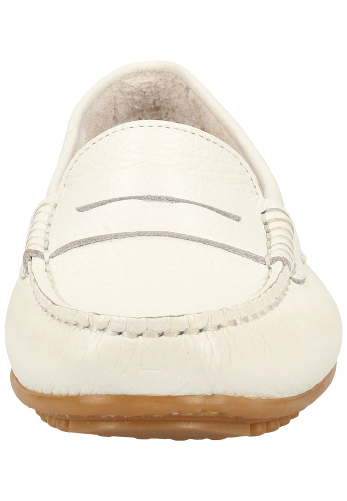 Scapa Mokassin Leder Weiß