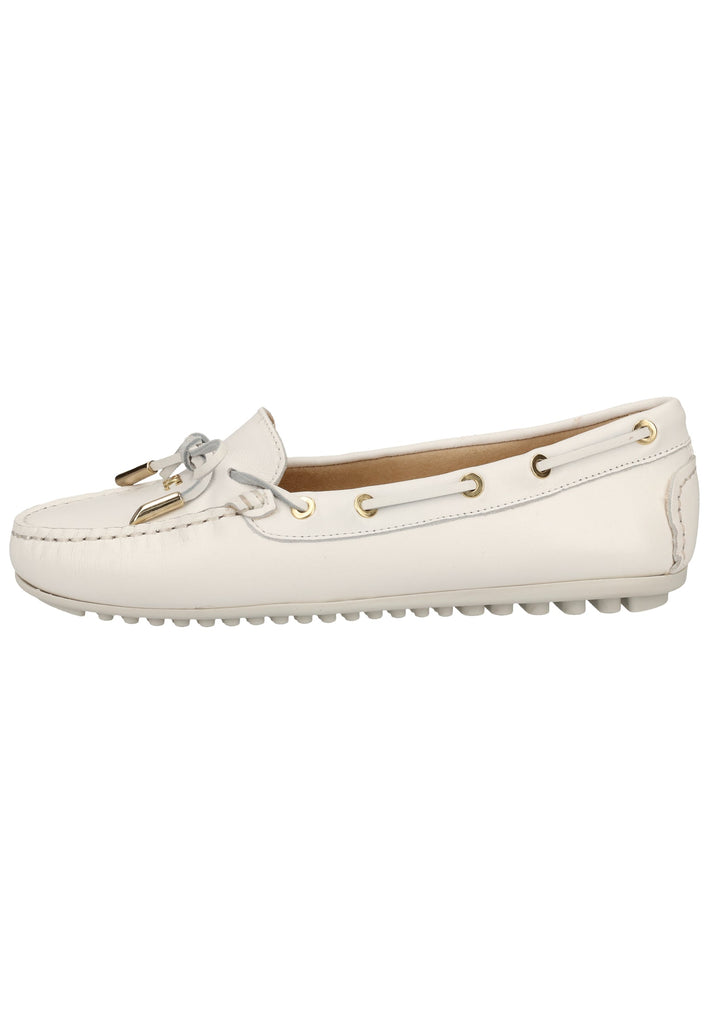 Scapa Mokassin Leder Weiß