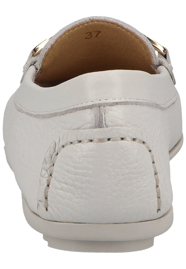 Scapa Mokassin Leder Weiß