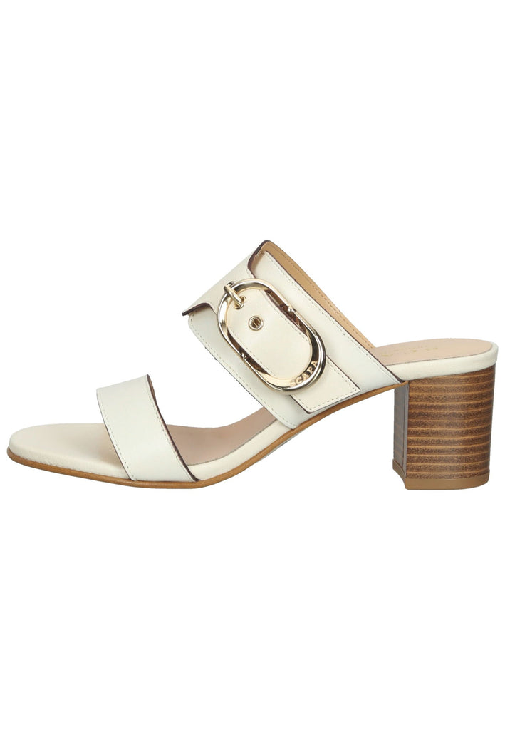 Scapa Pantoletten Leder Beige