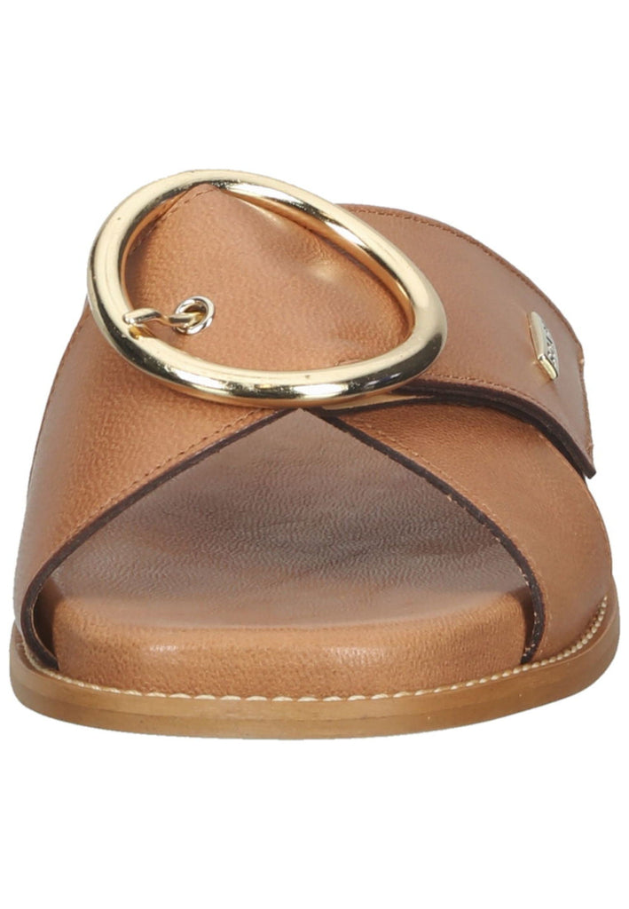 Scapa Pantoletten Leder Camel