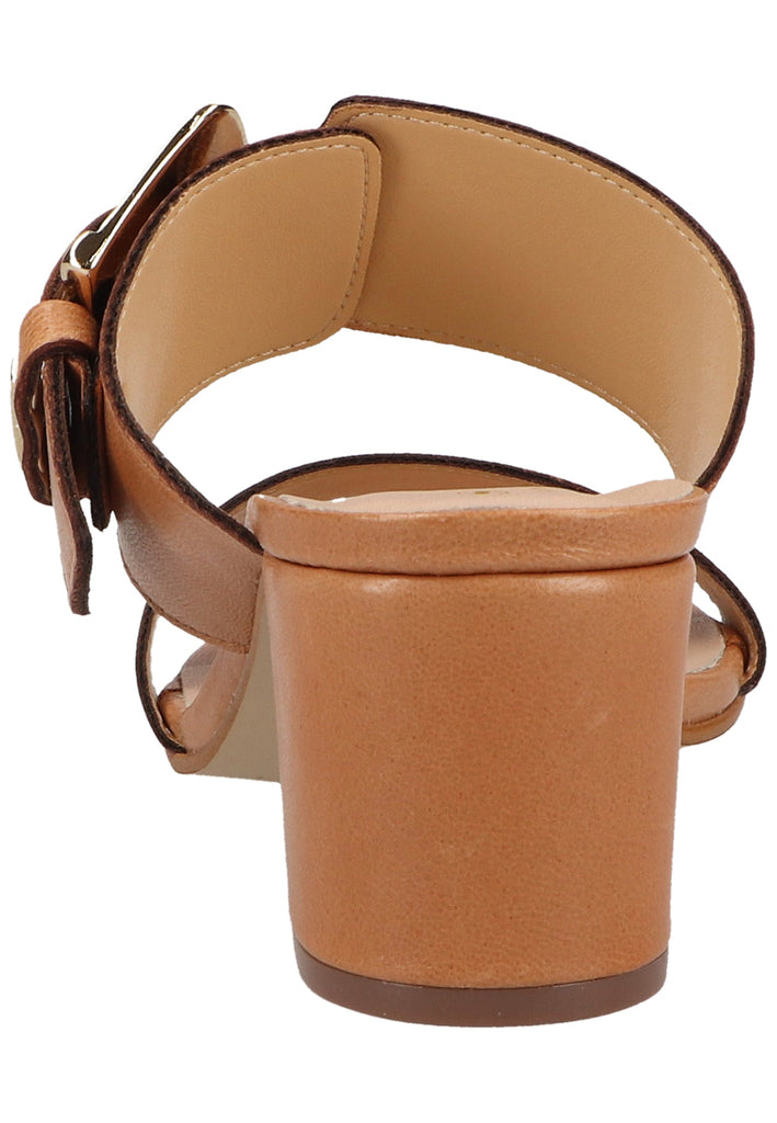 Scapa Pantoletten Leder Camel