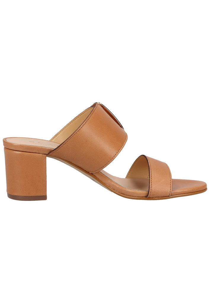 Scapa Pantoletten Leder Camel