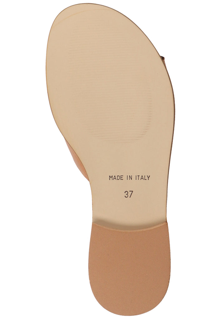 Scapa Pantoletten Leder Camel