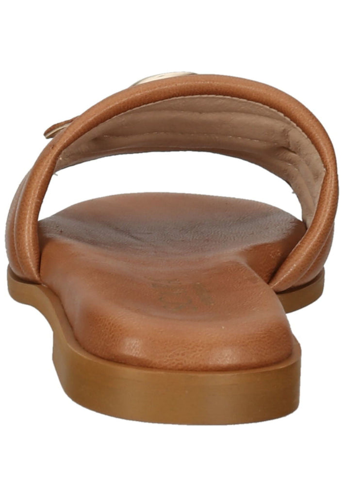 Scapa Pantoletten Leder Cognac