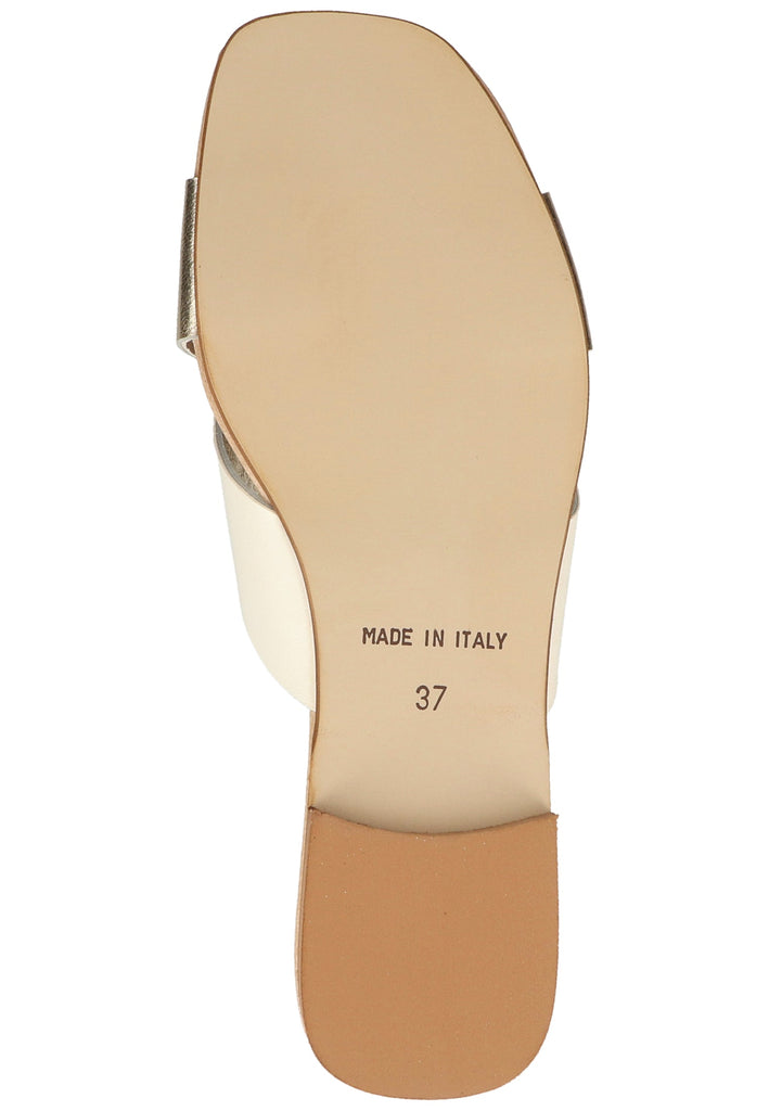 Scapa Pantoletten Leder Gelb