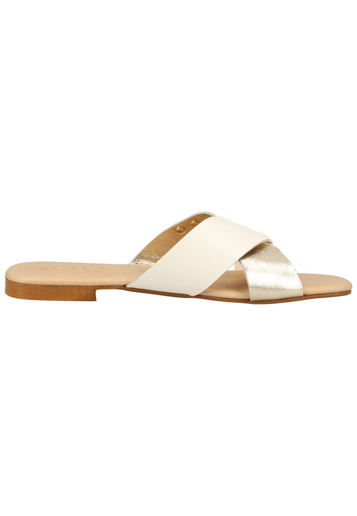 Scapa Pantoletten Leder Gelb