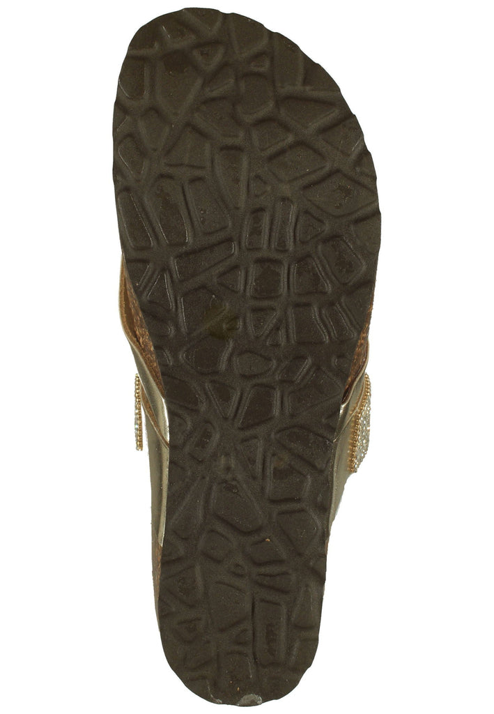 Scapa Pantoletten Leder Platinum