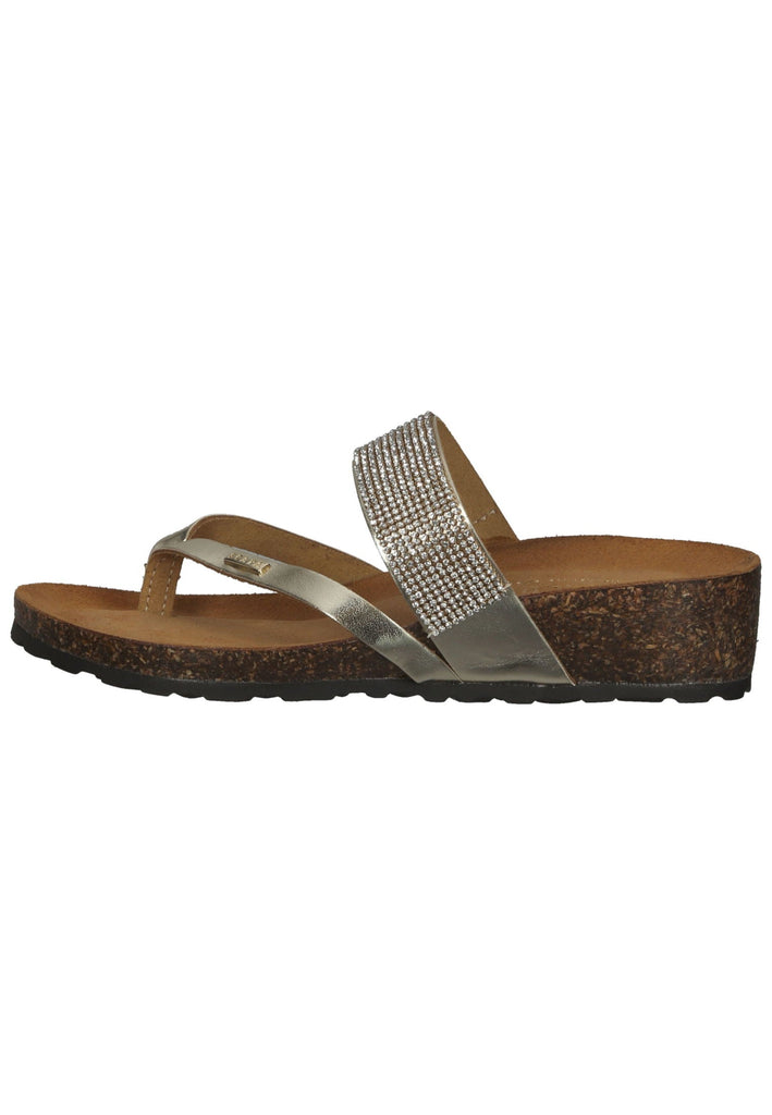 Scapa Pantoletten Leder Platinum