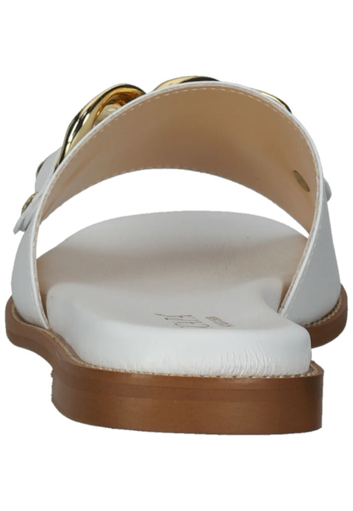 Scapa Pantoletten Leder Weiß