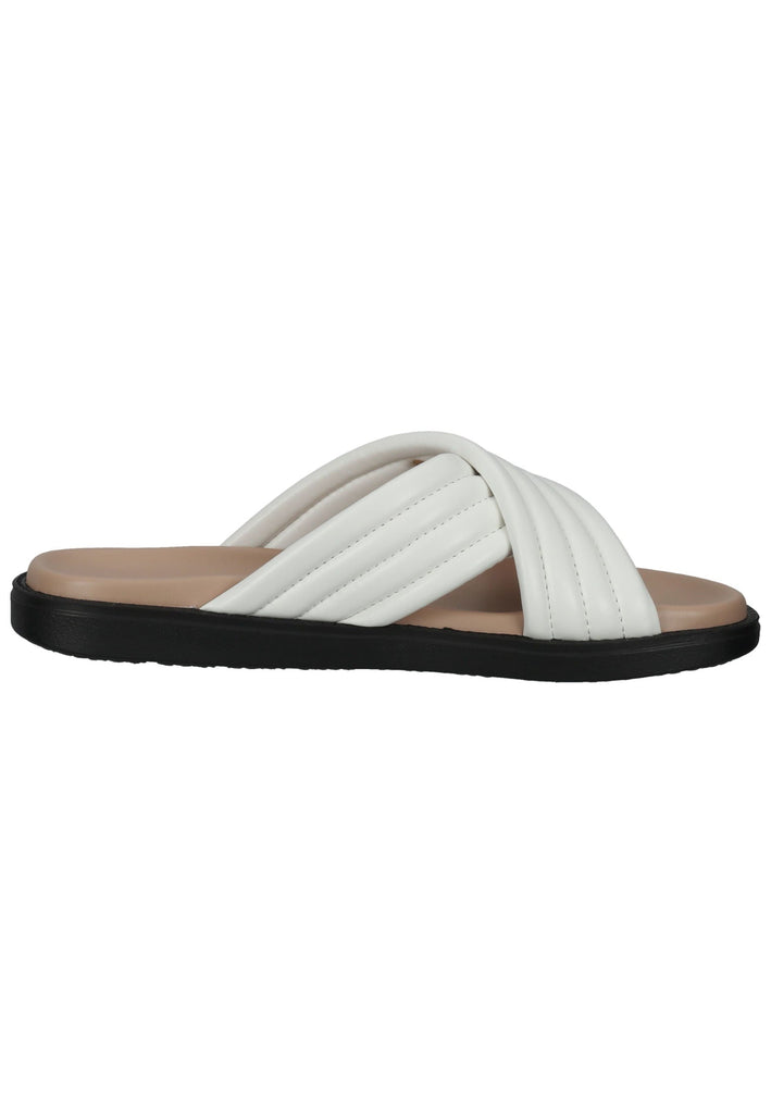 Scapa Pantoletten Leder Weiß