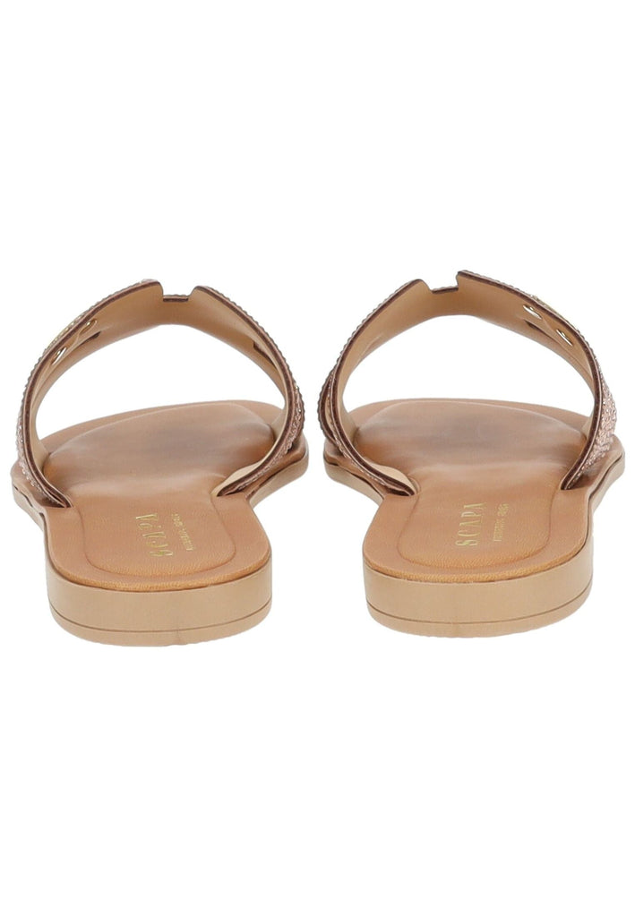 Scapa Pantoletten Lederimitat/Textil Rosegold