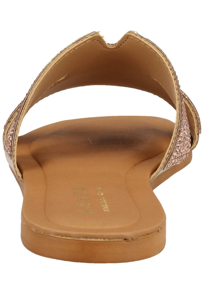 Scapa Pantoletten Synthetik Rot