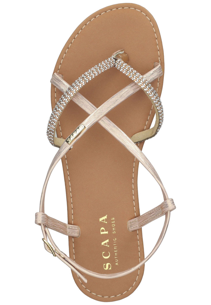 Scapa Sandalen Leder Nude