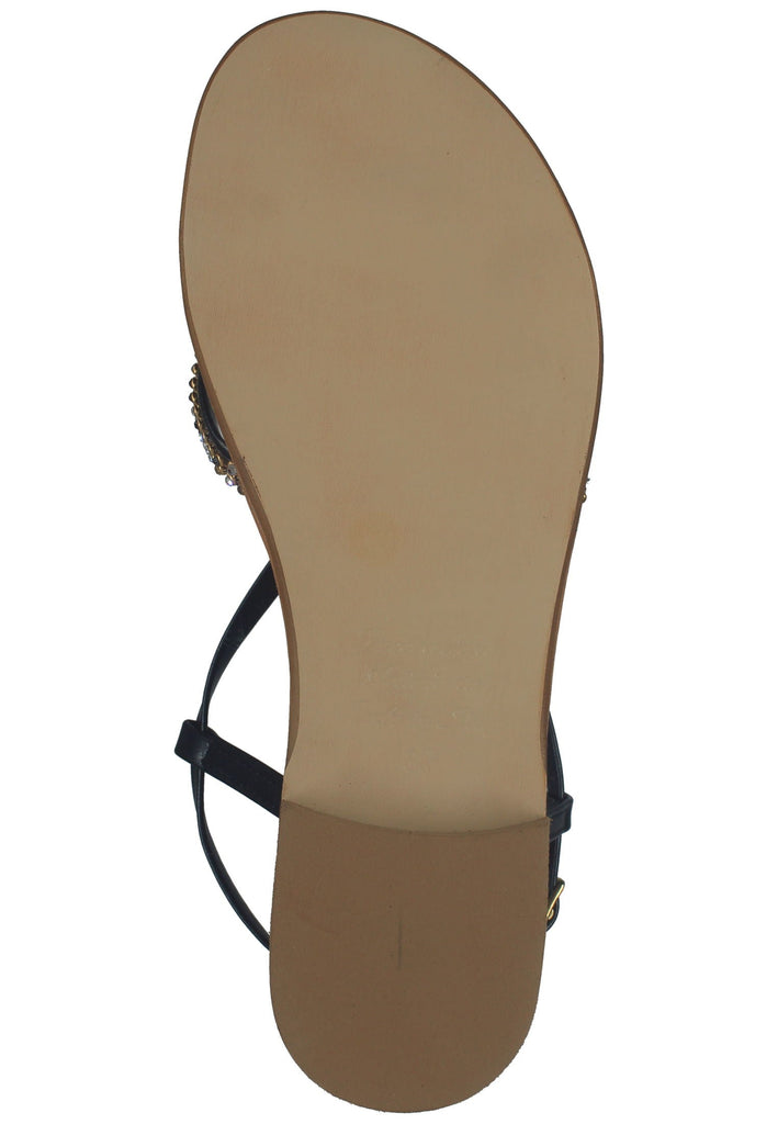 Scapa Sandalen Leder Schwarz