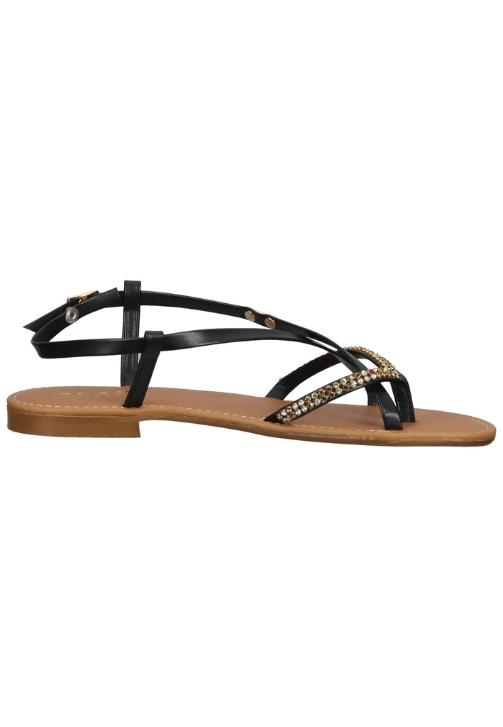 Scapa Sandalen Leder Schwarz