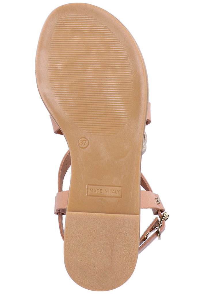 Scapa Sandalen Leder/Synthetik Platin