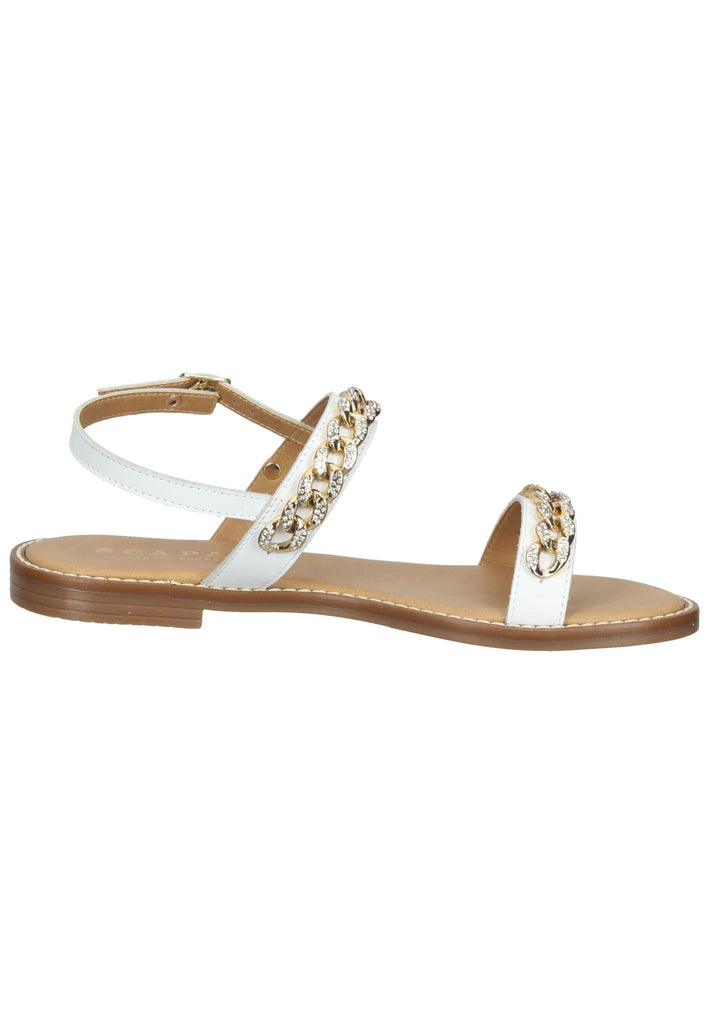 Scapa Sandalen Leder Weiß