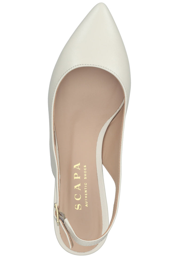 Scapa Sandalen Leder Weiß