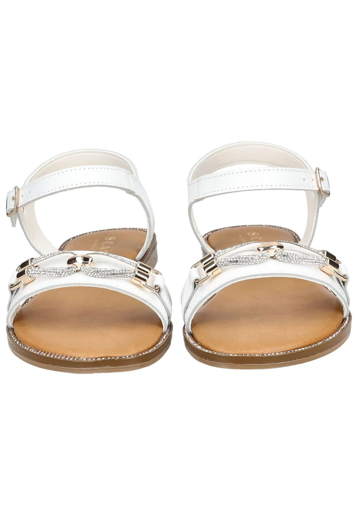 Scapa Sandalen Leder Weiß