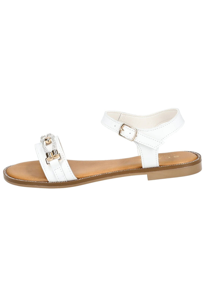 Scapa Sandalen Leder Weiß