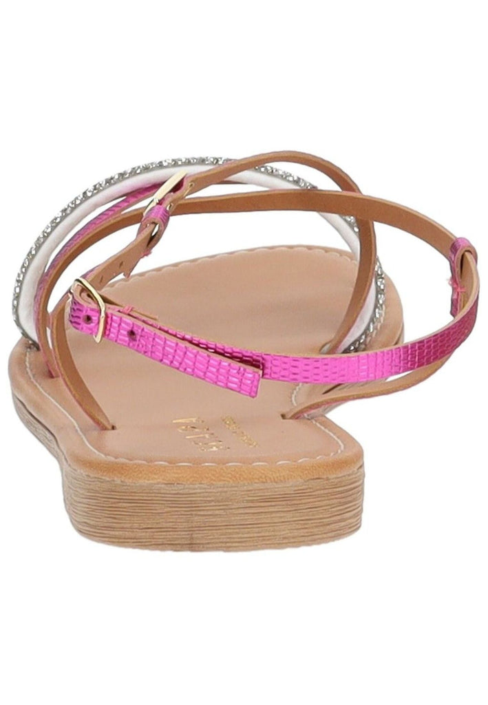 Scapa Sandalen Lederimitat Fuchsia