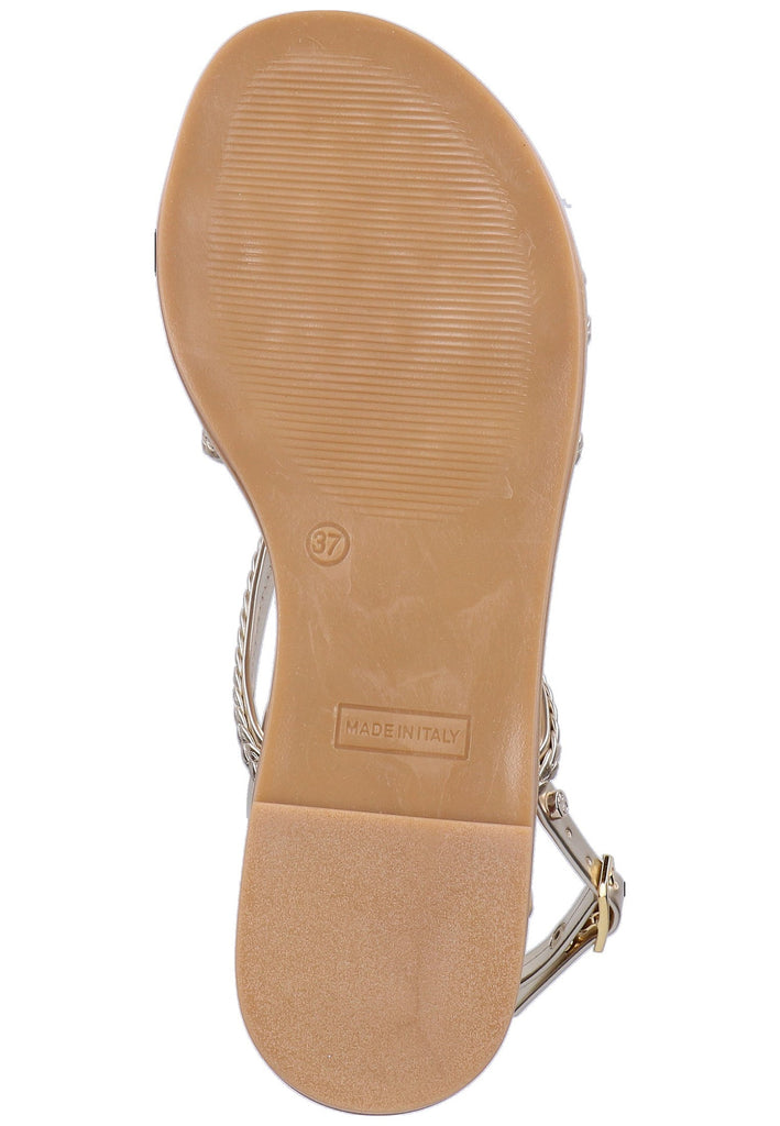 Scapa Sandalen Lederimitat Platin