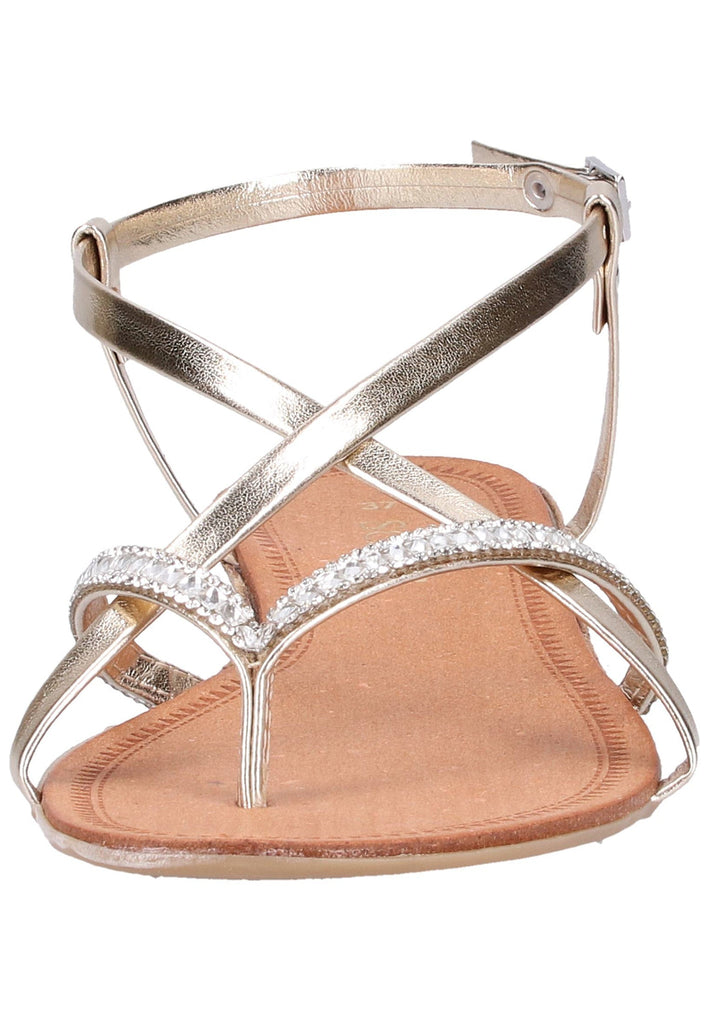 Scapa Sandalen Lederimitat Platin